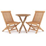  3-dijelni vrtni blagovaonski set od masivne tikovine | shoptok.hr