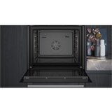 Siemens HR532GBS3 vgradna pecica iQ300 s podporo za paro, 60 x 60 cm, nerjavece jeklo | Shoptok.si