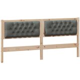 vidaXL uzglavlje ostalo smeđe i tamnosivo 180 cm masivna borovina | shoptok.hr