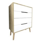Hanah home komoda s ladicama, bijela | Eponuda.ba