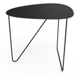 LIND DNA Črna kovinska klubska mizica 44x50 cm Curve L Bull – Cene