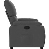 vidaXL Naslanjač temno siv blago | Shoptok.si