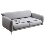 ATELIER Del Sofa Trosed Sevilla - siva Cene