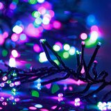  Traka s 400 LED žarulja pastelna šarena 7 4 m PVC | shoptok.hr