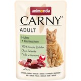 Animonda Carny vrečke 24 x 85 g - Piščanec + zajec Cene