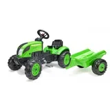 traktor Garden Master s prikolicom, zeleni