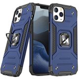 Wozinsky Armored etui ovitek + magnetno držalo iPhone 13 mini Ring Armor blue, (21522563) Cene