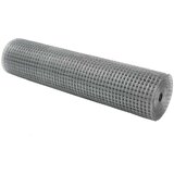  Zavarena žičana ograda 1000 x 40 cm Srebrno | Shoptok.si