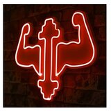 Wallity Zidna LED dekoracija Gym Dumbbells WorkOut, 375 cm, IP67, 12V , 470 lm, Crvena | ePonuda.com