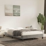  Okvir za krevet bez madraca svjetlosivi 120x190 cm baršunasti | shoptok.hr