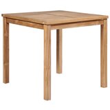 vidaXL Vrtna miza 80x80x77 cm trdna tikovina Cene