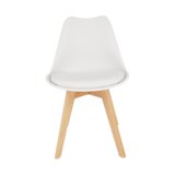 Kondela Stol, bel/bukev, BALI 2 NEW | Shoptok.si