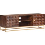 vidaXL TV omarica 124x29x45 cm trden mangov les | Shoptok.si