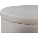 Venture Home puf s prostorom za pohranu Dunken (art. 15563-880) ⌀51 cm, bež Slike
