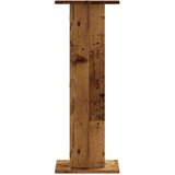 vidaXL Stojalo za zvočnike 2 kosa starinski les 30x30x80 cm inž. les | Shoptok.si