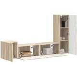  Set TV komoda Zidne 4 pcs Sonoma hrast Konstruirano drvo | shoptok.hr