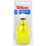 Wilson dropshot 3 clamshell loptice za badminton WRT6048YE Cene