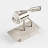  Brilagi - LED fleksibilna zidna lampa NUBILA 1xE27/25W/230V+LED/3W mat hrom | Eponuda.com