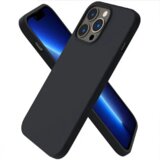 Onasi Silikonski ovitek za iPhone 14 Pro Max - mat črn Cene