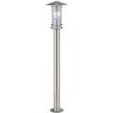 Eglo Lisio vanjska stojeća/1, e27, h1000, inox/staklo | shoptok.hr
