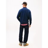 Tommy Jeans Sweater majica mornarsko plava / klasično crvena / bijela | shoptok.hr