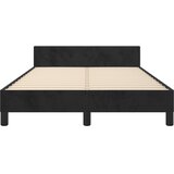  Okvir krevet bez madraca crni 120x190 cm baršunasti | shoptok.hr