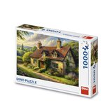 Dino engleski pejzaž puzzle set 1000 delova Cene
