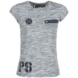 Philipp Plein Sport Majice s kratkimi rokavi SITTIN OVER HERE Siva Cene