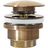 REA Bath Čep za umivaonik univerzalni klik-klak Rea Brushed GOLD Antique | shoptok.hr