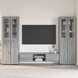  Set TV komoda FLORIN 3 kom. Siva Sonoma Konstruirano drvo | shoptok.hr