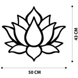 WALLXPERT zidna dekoracija Lotus Flower 1 Metal Decor | ePonuda.com