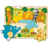 Woody Puzzle " Vesele afričke životinje" | Eponuda.com