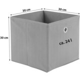 XXXL Zložljiva Škatla Cubi New, Temno Rjava | Shoptok.si