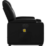 vidaXL Električni masažni naslonjač na podizanje od umjetne kože crni | shoptok.hr