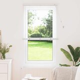 vidaXL Zavjesa za prozor sa zavjesama Ostalo Bijela 80 x 130 cm Aluminij | shoptok.hr
