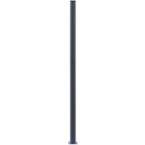 3 Stupovi za ogradu kom tamnosivi 185 cm aluminijski | shoptok.hr