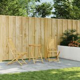  3-dijelni bistro set od bambusa | shoptok.hr