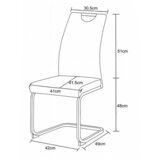 MID.YOU Set Nihajnih Stolov Hanna, Antracit, 2 Kos | Shoptok.si