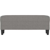  Klupa tamnosiva 100 x 35 x 41 cm od tkanine - Tamno siva 100 x 35 x 41 cm | shoptok.hr