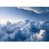  Foto tapeta - Aerial Landscapes: Rays Lighting Up Fluffy Cloud Formations 100x70 | shoptok.hr