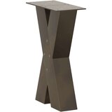  Noge za stolić X-oblika 2 kom prirodni čelik 28x(42-43)cm čelik | shoptok.hr