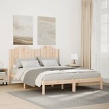 vidaXL Daljši posteljni okvir brez vzmetnice 140x210 cm trden les | Shoptok.si