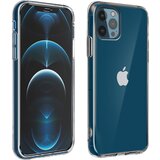 AVIZAR Zašcitni paket iPhone 12 Pro Max, silikonski ovitek, gel folija iz kaljenega stekla - prozoren, (20719280) Cene