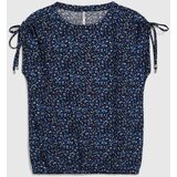 Marisse Patterned Blue Blouse | shoptok.hr