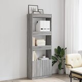  Visoka komoda boja hrasta 63x33x180 cm od konstruiranog drva | shoptok.hr