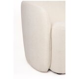 White Label Kremno bela sedežna garnitura 181 cm Len – | Shoptok.si
