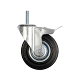 87337 okretni kotač s kočnicom ø200 mm, navoj M16, nosivost 150 kg