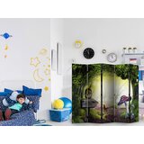 Artgeist PARAVAN 225/172/3 cm svetlo zelena, gozdno zelena Slike