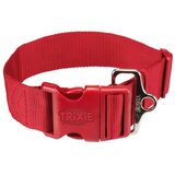Trixie ovratnica za pse Premium rdeča, široka | Shoptok.si