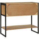  Konzolna stolica Smeđa 90 x 35 x 80 cm Čvrsto drvo akacije | shoptok.hr